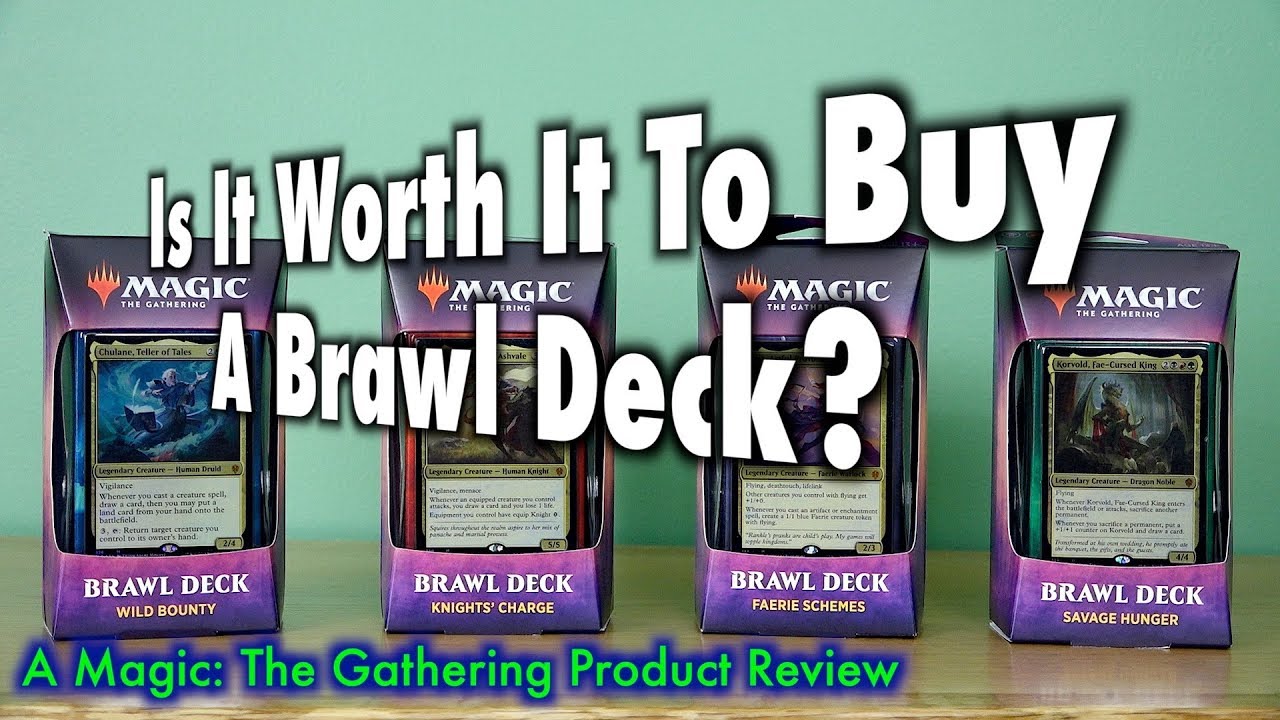 Is It Worth It To Buy A Brawl Deck? A Magic: The Gathering Product Review