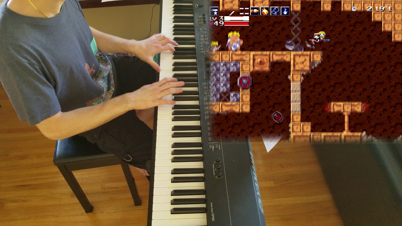 Cave Story - Running Hell - Piano