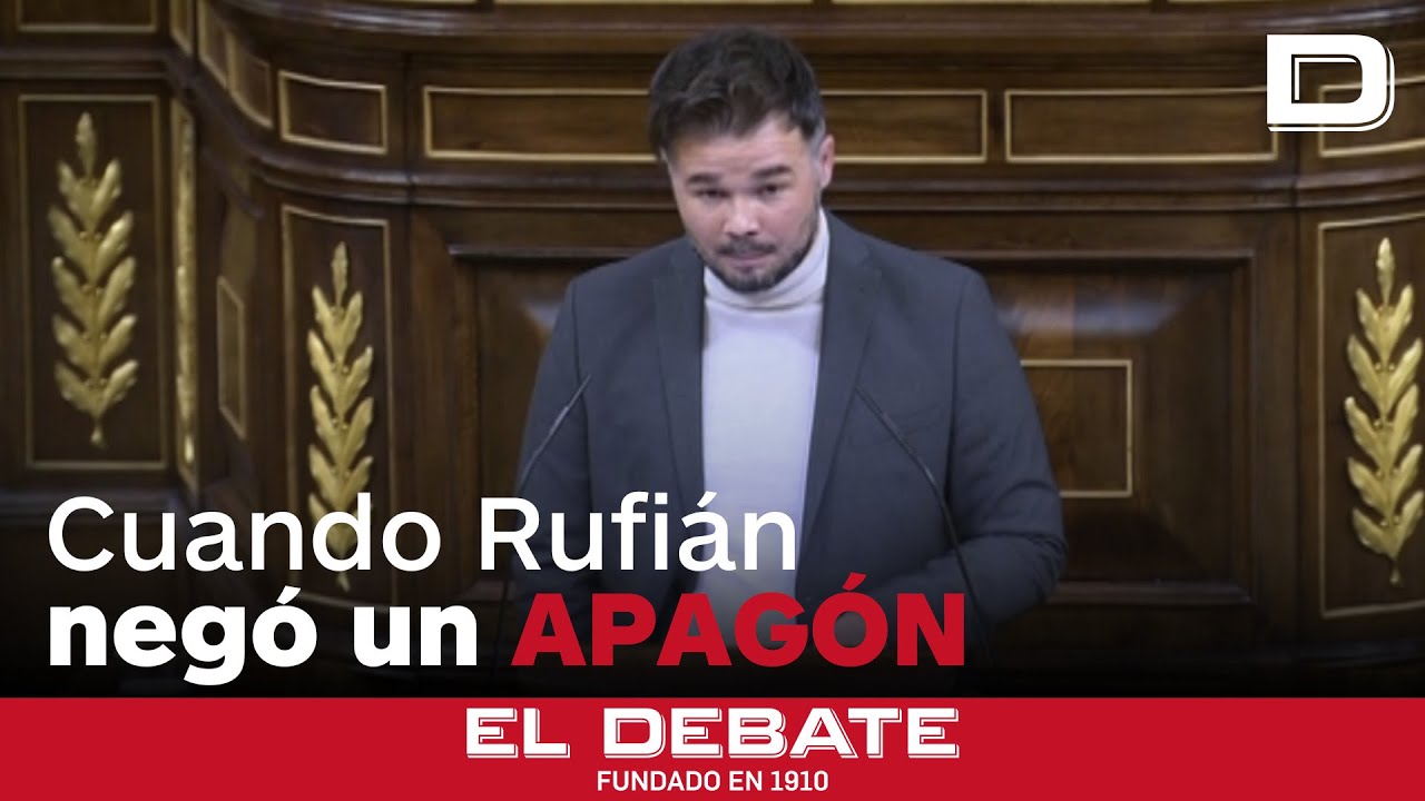 Cuando Rufi&aacute;n tach&oacute; de bulo un gran apag&oacute;n y se&ntilde;al&oacute; a la derecha: &laquo;un fantasma de Whatsapp&raquo;