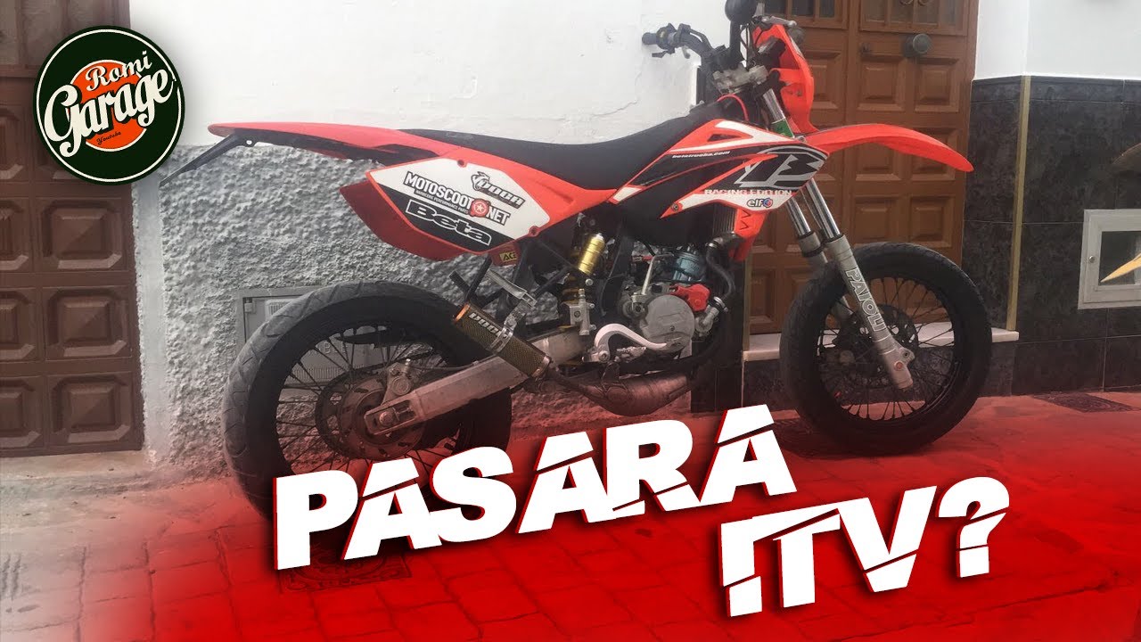 PASARÁ LA ITV MI BETA RRT TRUCADA? - Preparando la beta para itv...