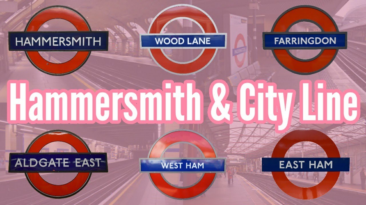 All 29 Hammersmith & City Line Stations (Every London Underground Station)