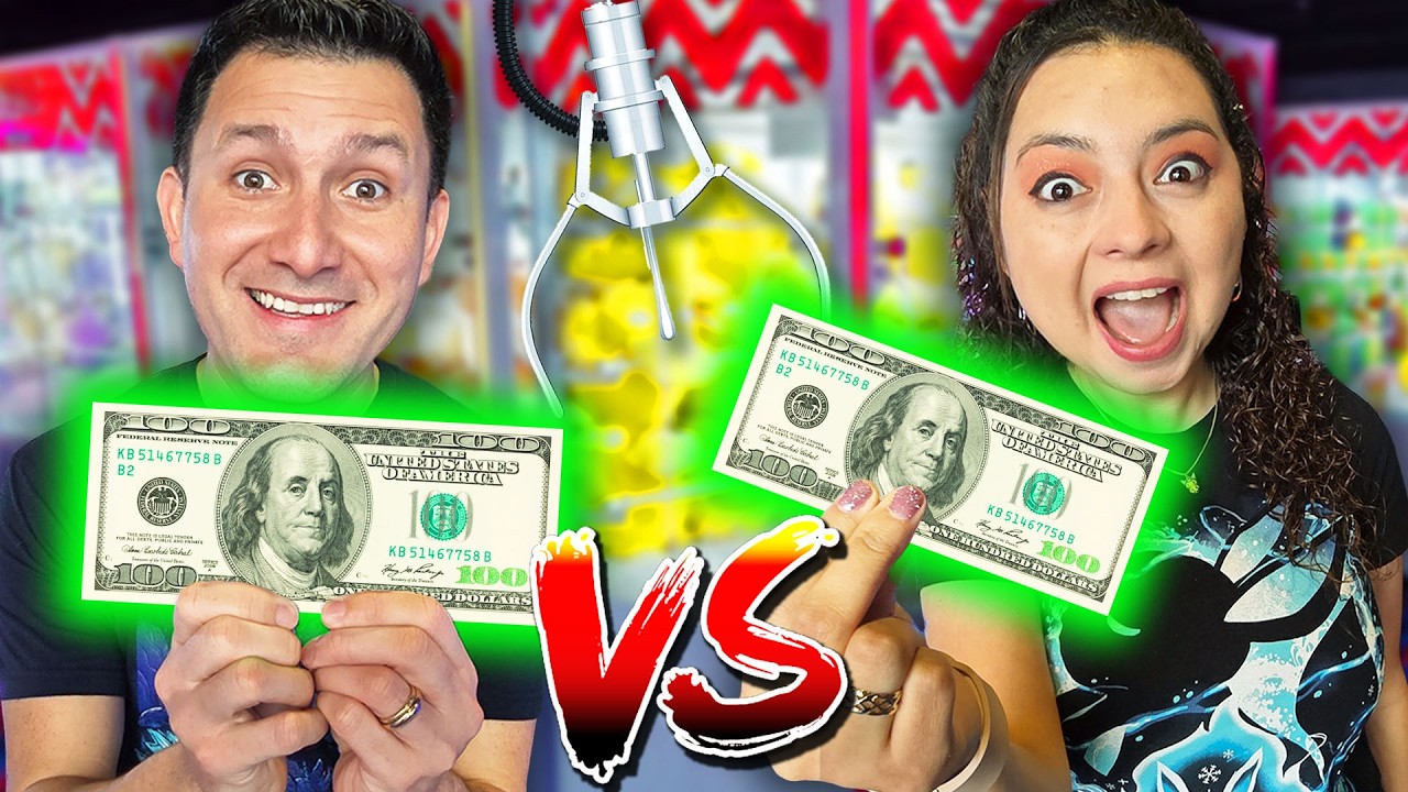 $200 Claw Machine Challenge!!
