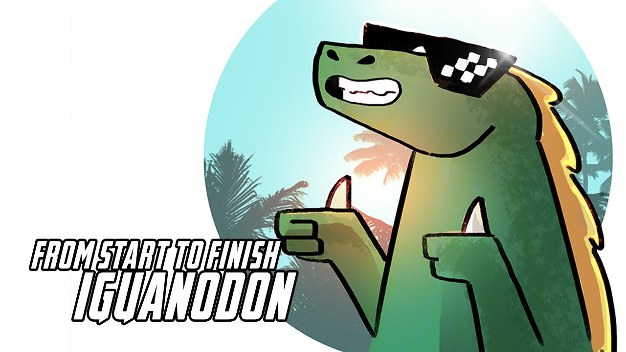 Real Time Draw & Paint - Deal With It Iguanodon