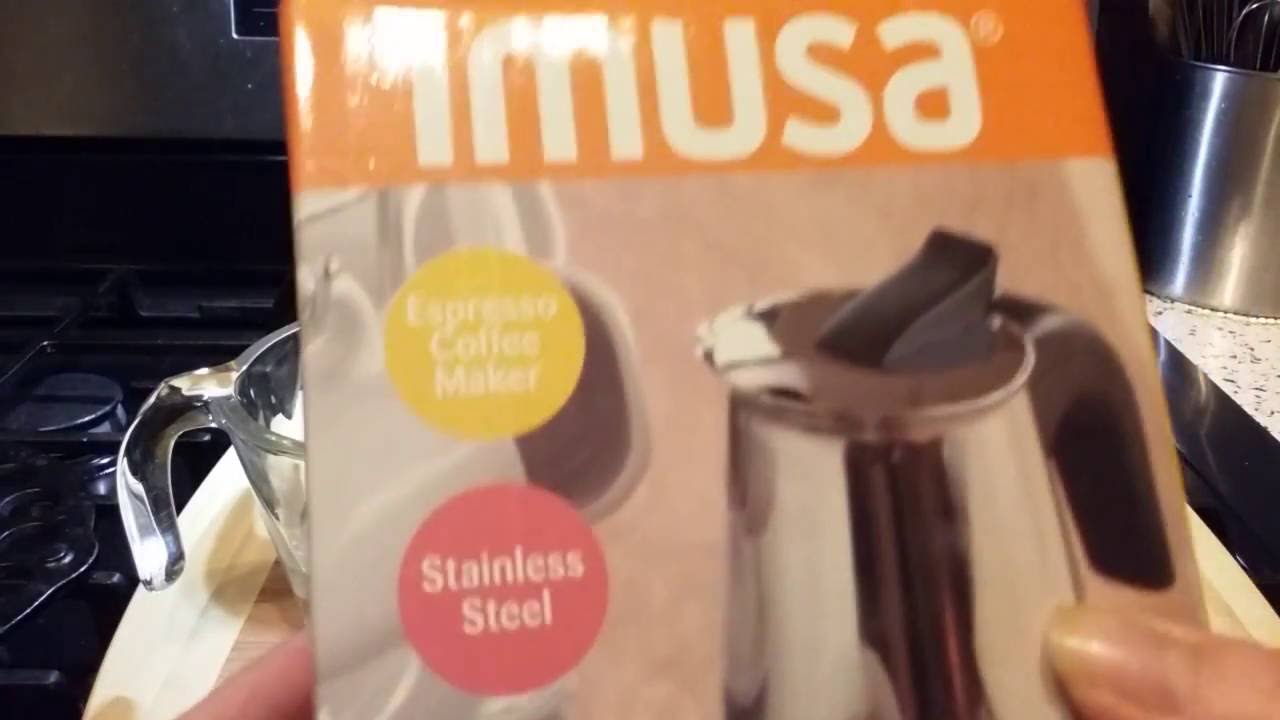 Imusa ストーブトップモカポット レビュー