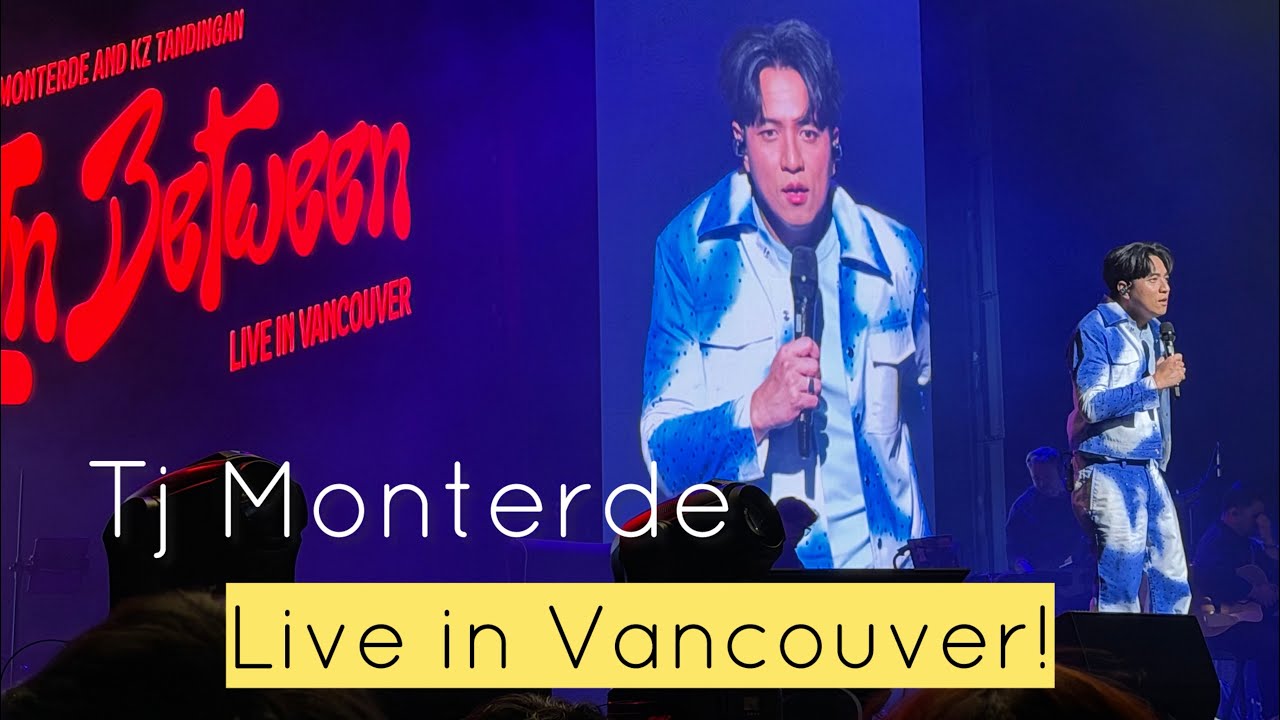 TJ Monterde Pinakilig ang Vancouver! #tjmonterde #concert #vancouver #opm 