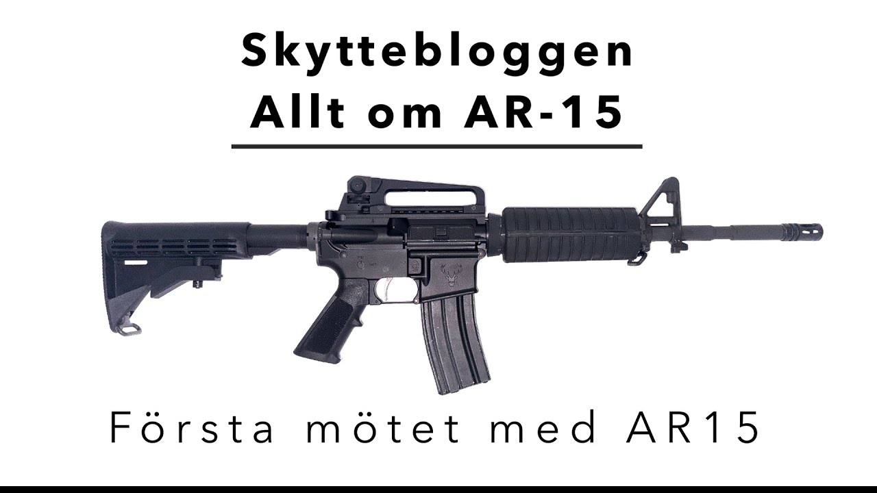 Allt om AR15 (AK M4A) - Det här med innan första testet