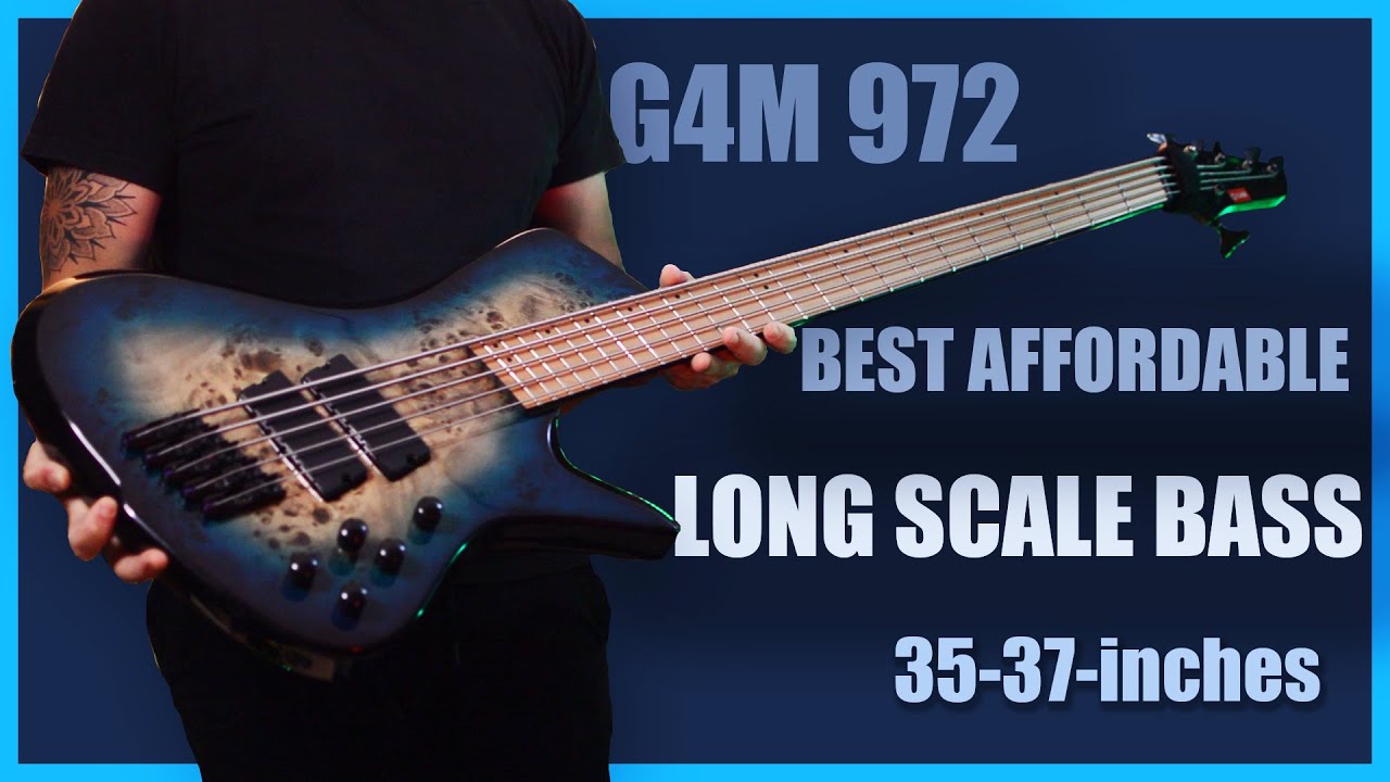 The MOST AFFORDABLE LONG SCALE BASS - the G4M 972 Multiscale Bass