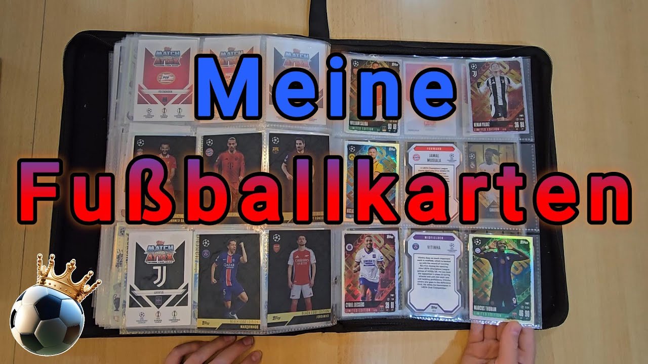 Ich zeige euch meine Fußballkarten