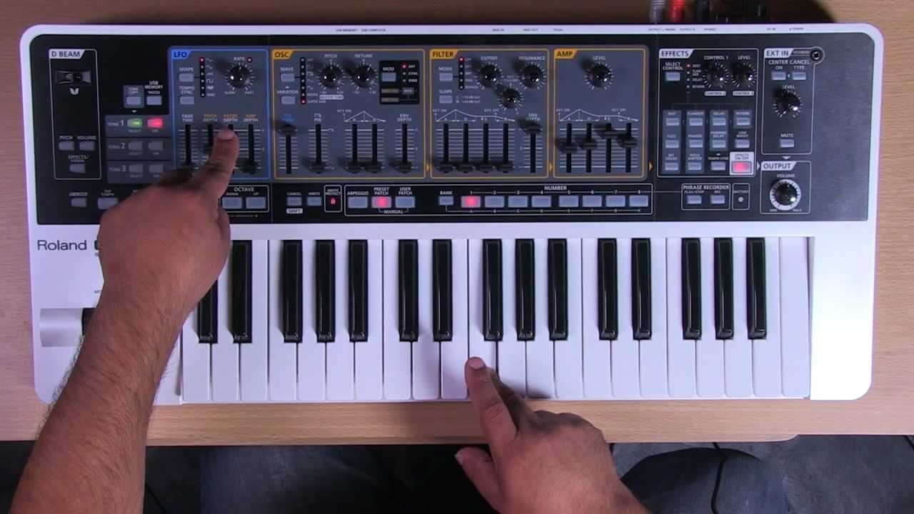 Synth Basics - Fundamentals - Gaia SH-01