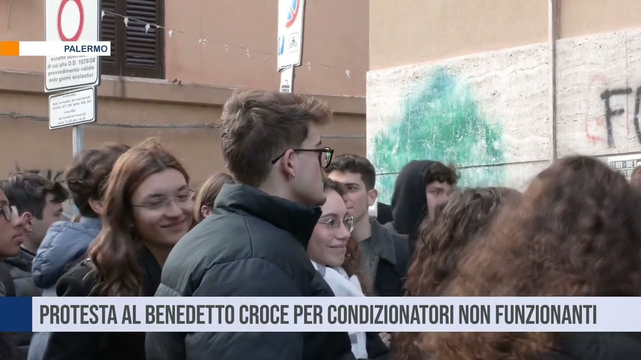 Palermo, protesta al Benedetto Croce per il mancato riscaldamento