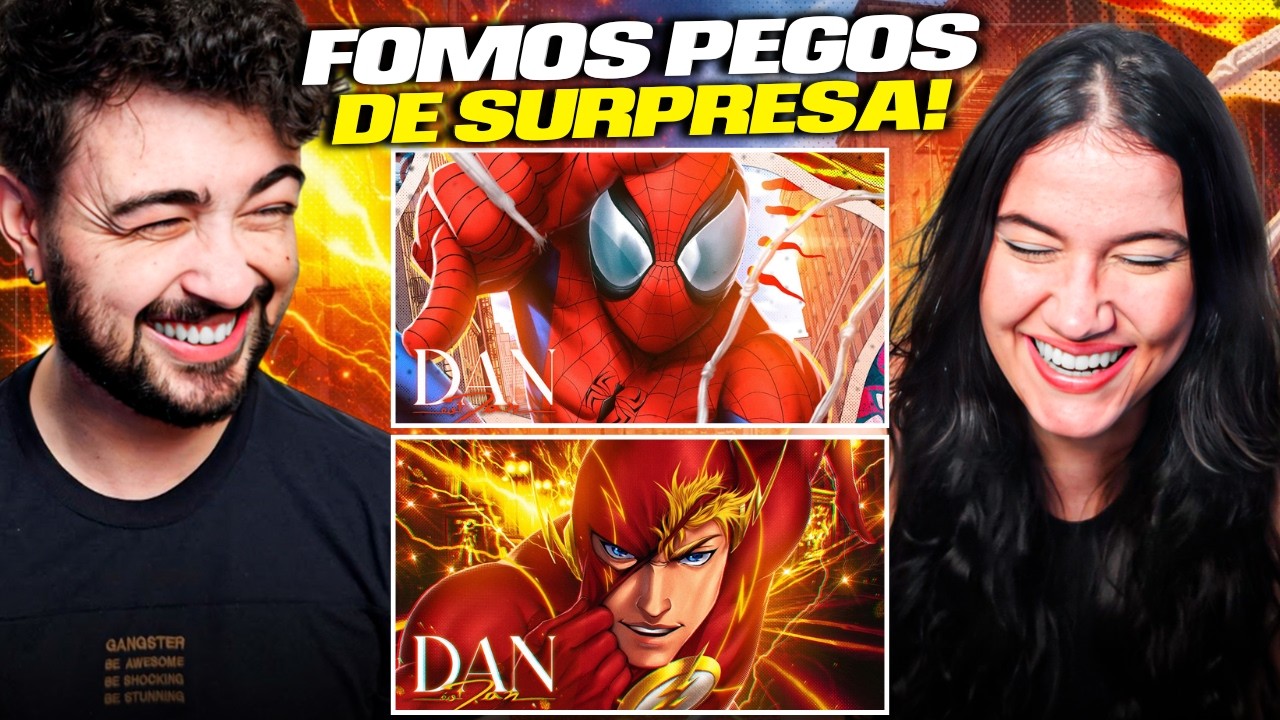 SEQUÊNCIA DO HOMEM-ARANHA + SEQUÊNCIA DE FLASH | ÉoDan React