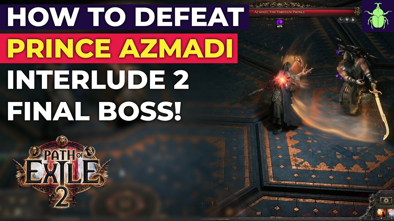 Path of Exile 2: Как победить принца Азмади! Финальный босс Interlude 2!