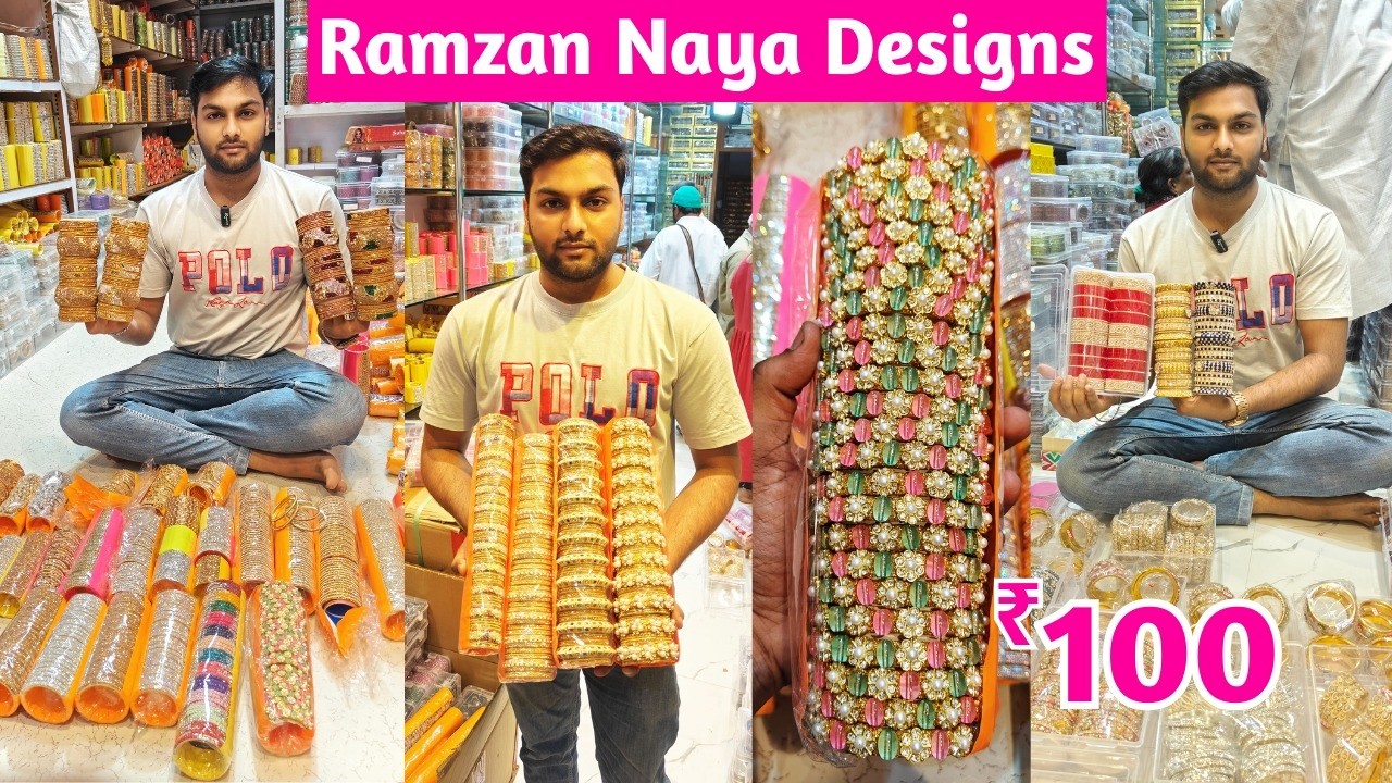 Ramzan Dhamaka Low Price ₹ 100 Zero Stone Bangle Sets Online Shopping Available #laadbazaarmarket