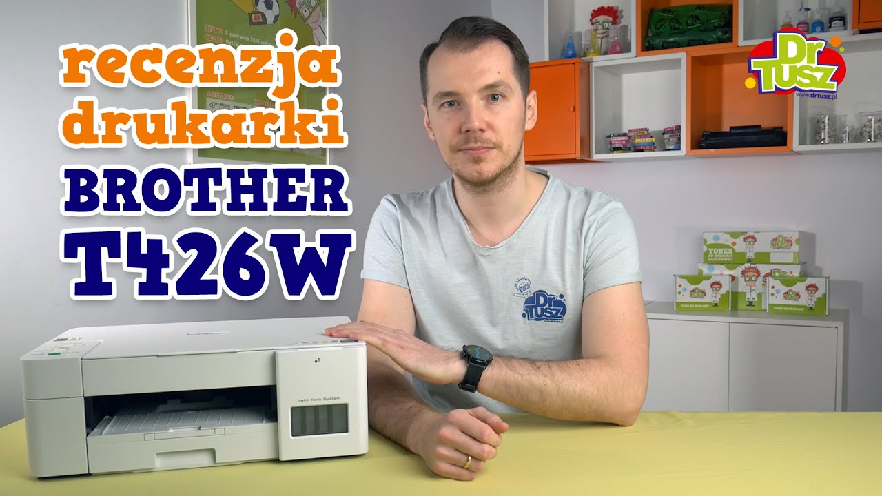 Wydajna drukarka atramentowa z CISS- Brother T426W | DrTusz.pl