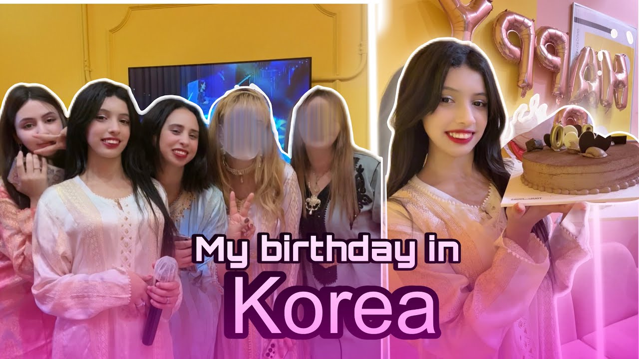 عيد ميلادي في كوريا باجواء مغربية🇲🇦🇰🇷