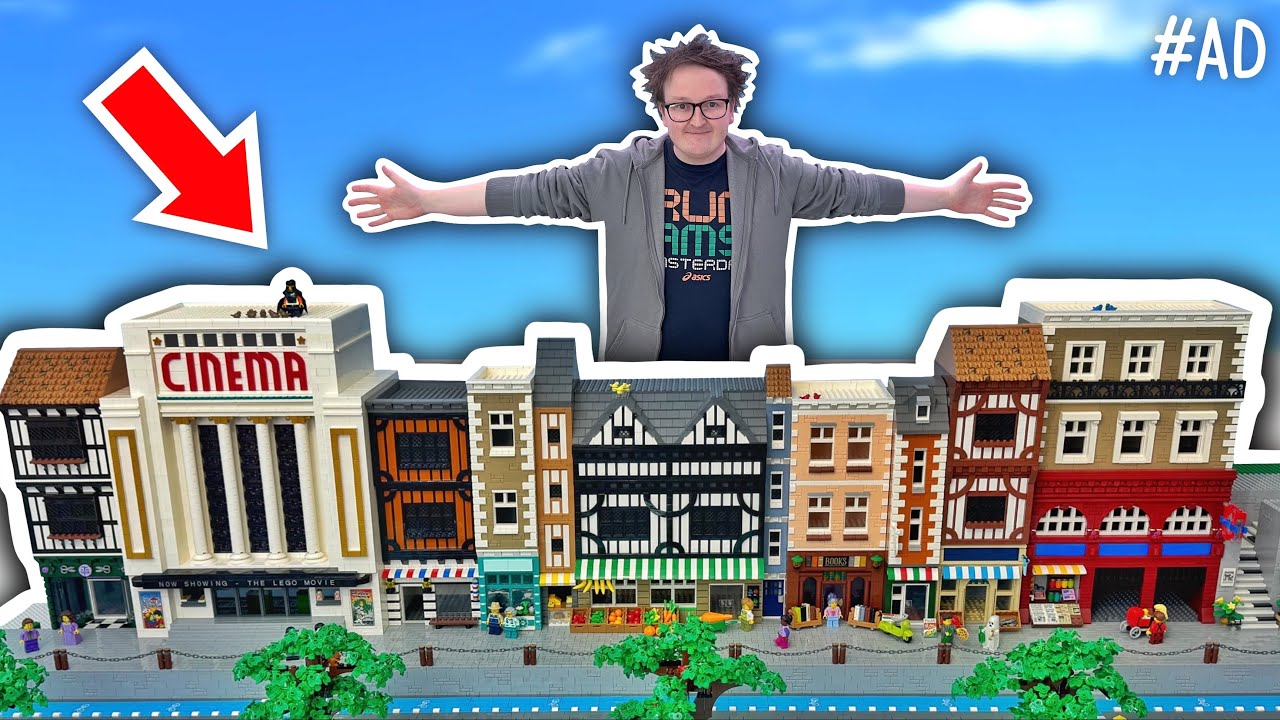 I Built a LEGO City From Scratch!