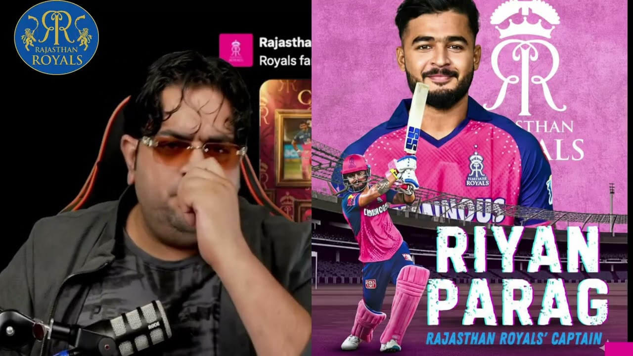 RR RAJASTHAN ROYALS RIYAN PARAG NEW CAPTAIN banaya 2026 IPL Kya #ipl#rajasthan#viral#cricket#2026IPL