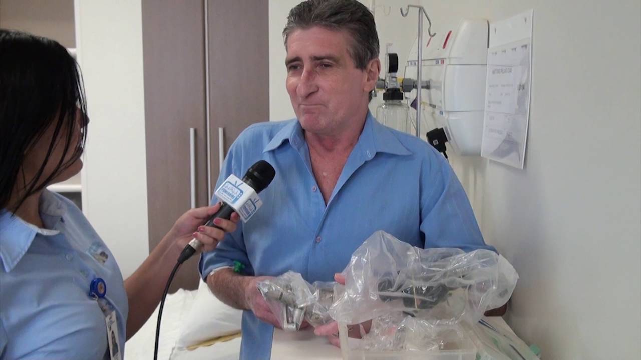 Primeiro paciente transplantado de pulmão do HB recebe alta