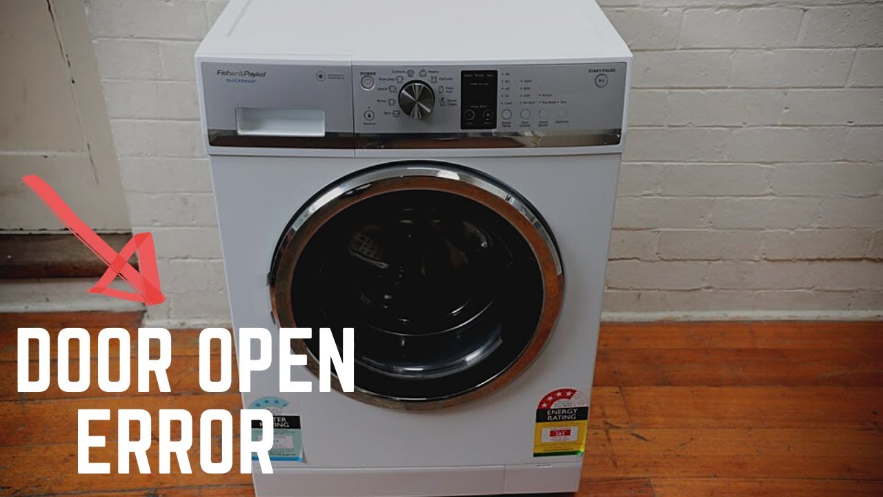Fisher Paykel Door Open Error 
