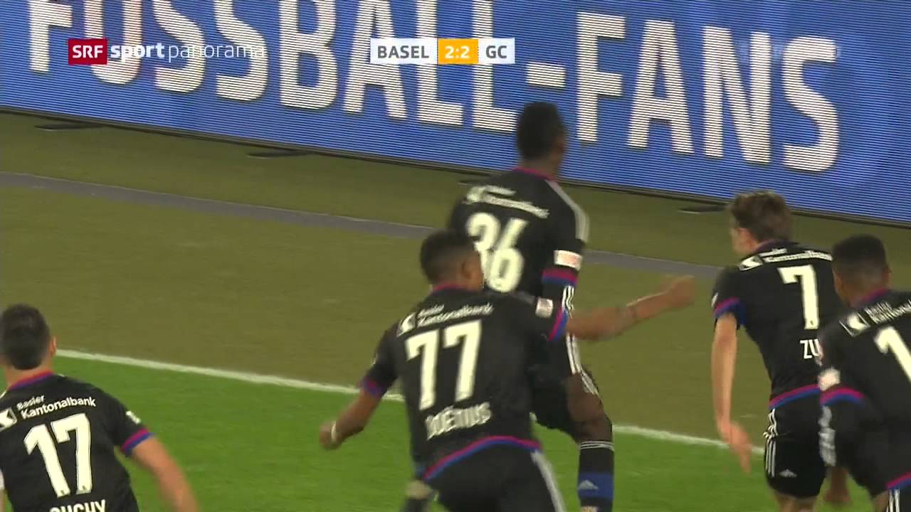 2015/16: 15. Runde - FC Basel vs Grasshoppers 2:3 (0:2)