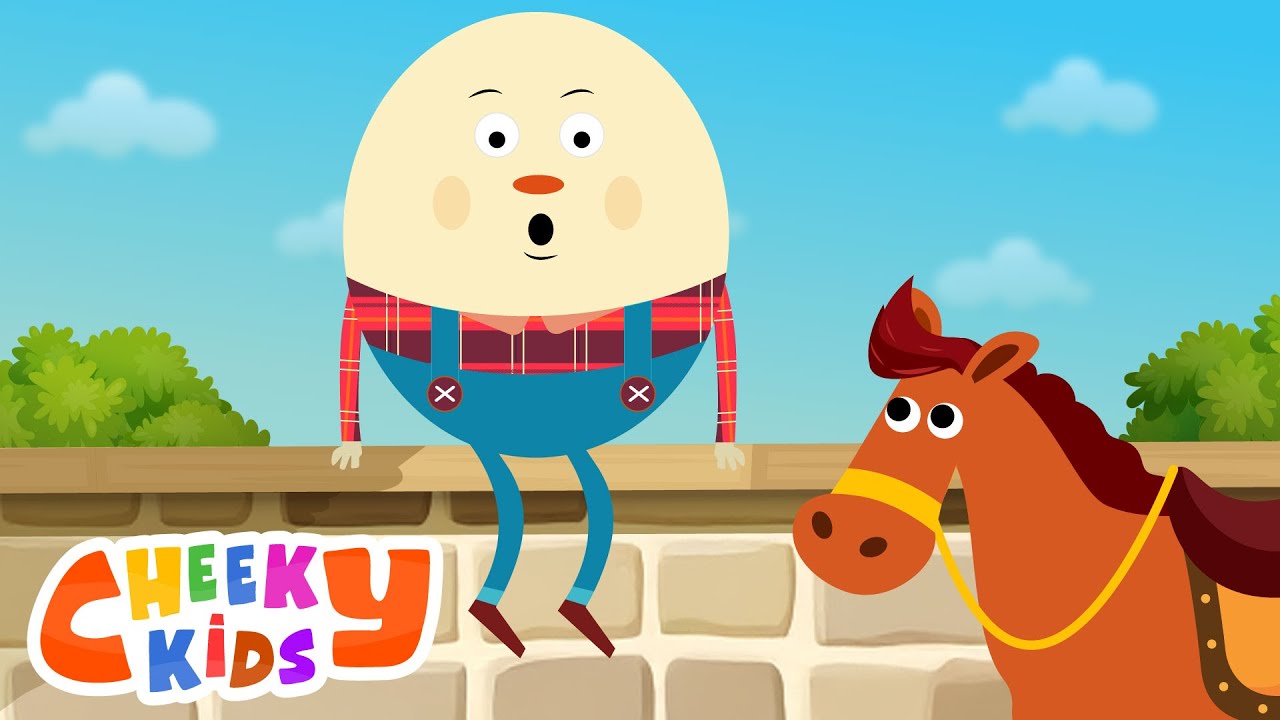 Humpty Dumpty Remix | Fun Animated Nursery Rhyme for Kids #HumptyDumpty #NurseryRhymes #CheekyKids