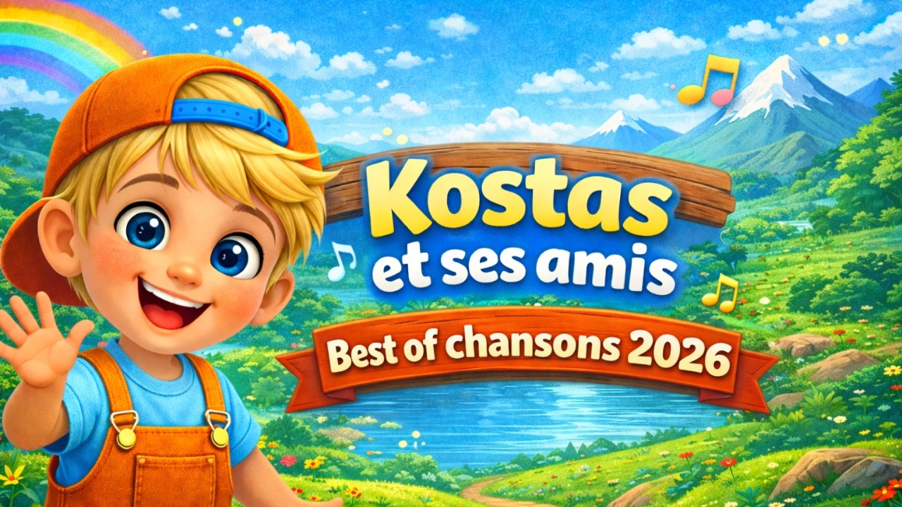 Kostas et ses amis – Compilation 2026 🎶 Chansons pour enfants