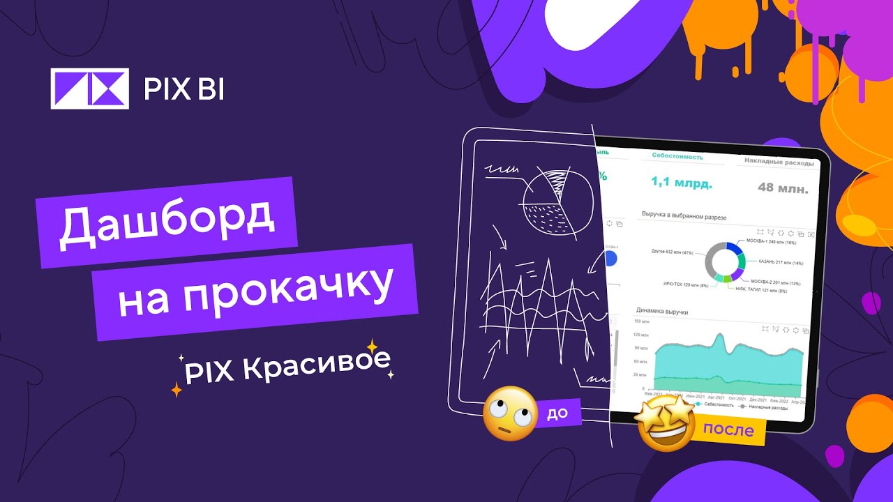 PIX BI: Дашборд на прокачку, или PIX Красивое