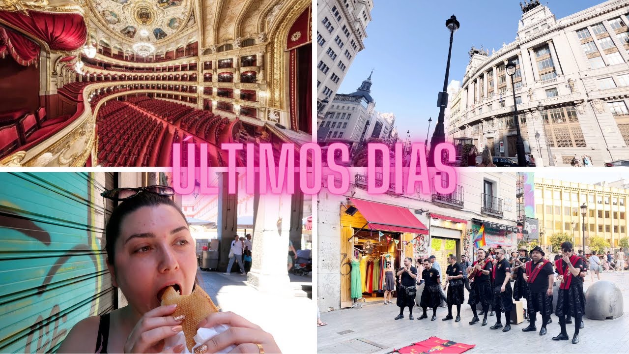 ONDE COMER BARATO EM MADRID + PROVAMOS O BOCADILLO DE CALAMARIS + CONHECEMOS A OPERA REAL