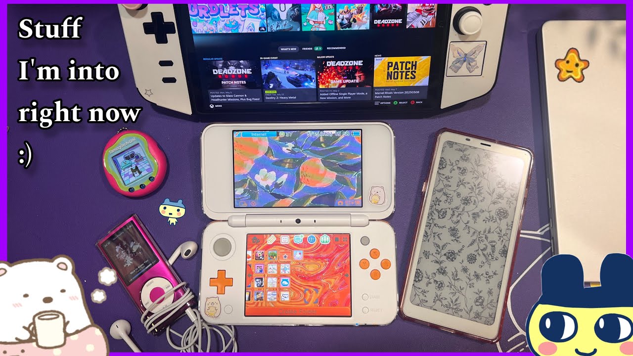 tech and games i'm currently into 🕹️🎧