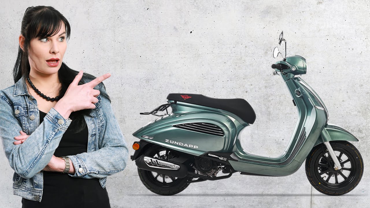 Wohnmobil Camping Roller Scooter 2024 Zündapp Bella R50 Vorstellung