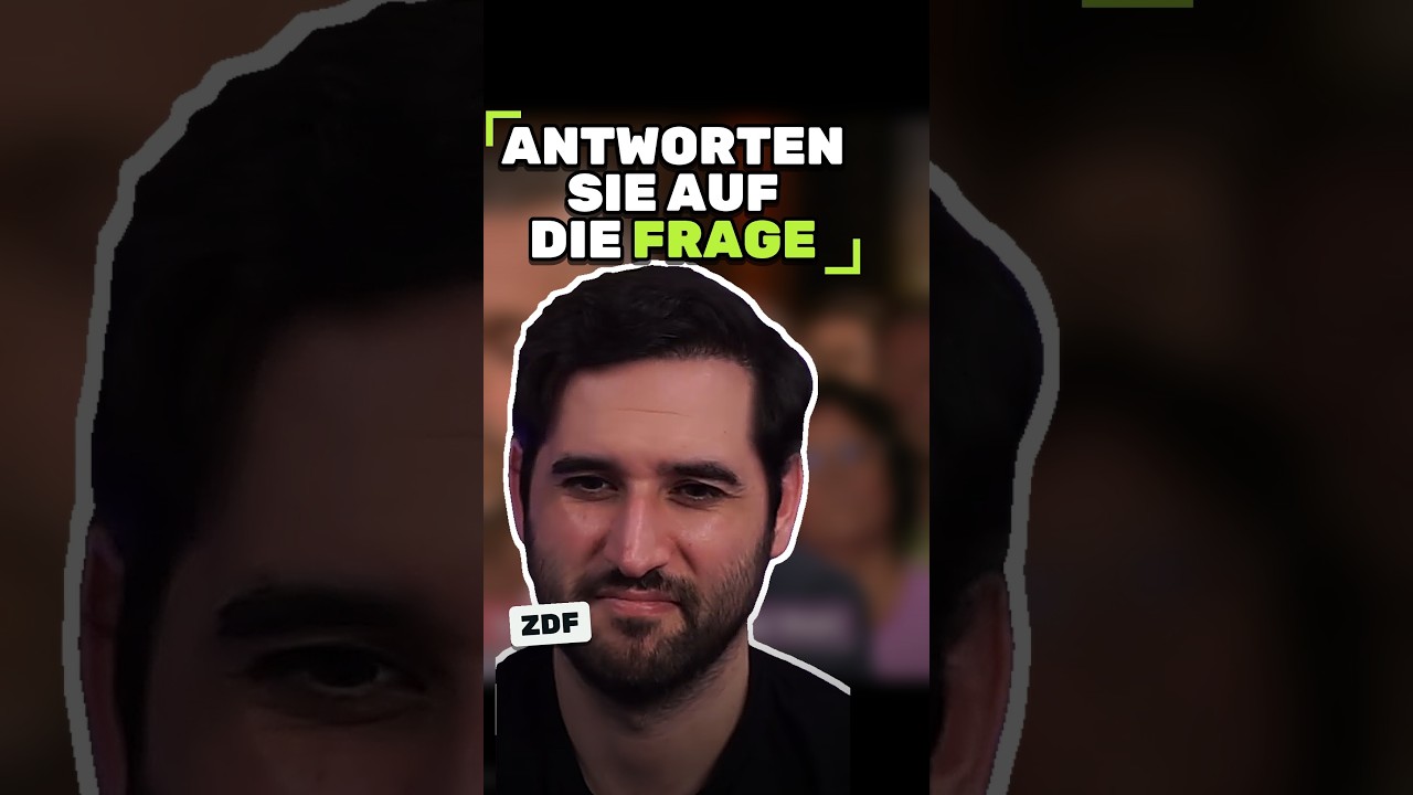 ZDF-Moderator zu Siegmund (AfD): &bdquo;Antworten Sie auf die Frage&ldquo;