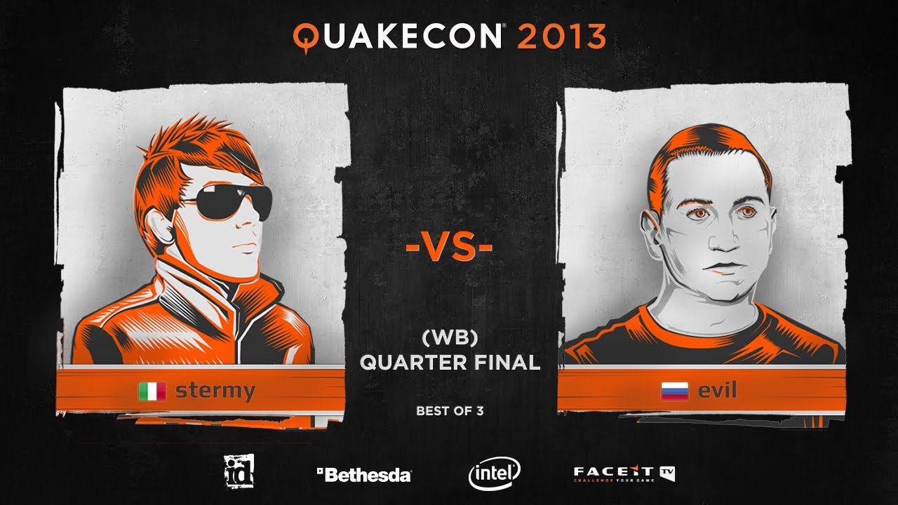QuakeCon 2013: (WB) Quarterfinals - Evil vs. Stermy