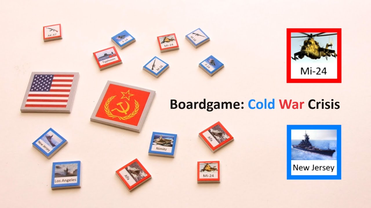 Cold War Crisis Boardgame original - Introduction