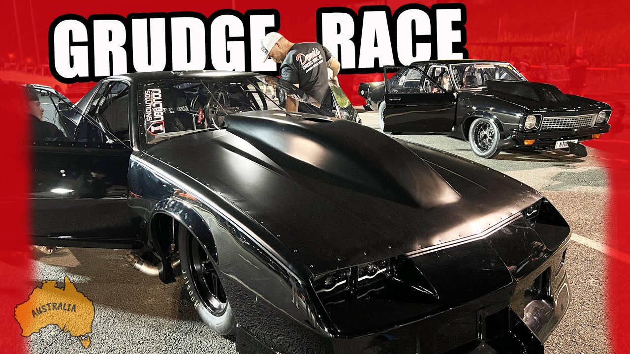 High Stakes Grudge Racing in Sydney Australia, Street Outlaws vs the World drag racing
