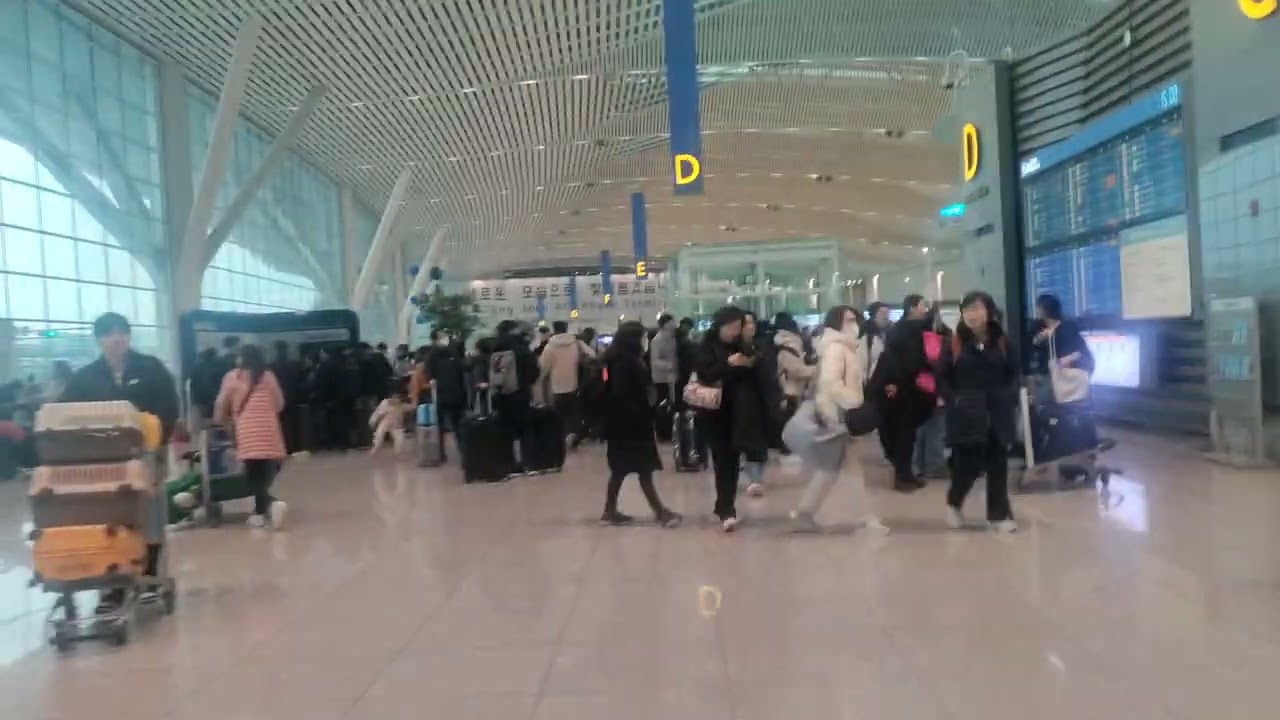 Seoul Incheon International Airport Terminal 2 check in counters