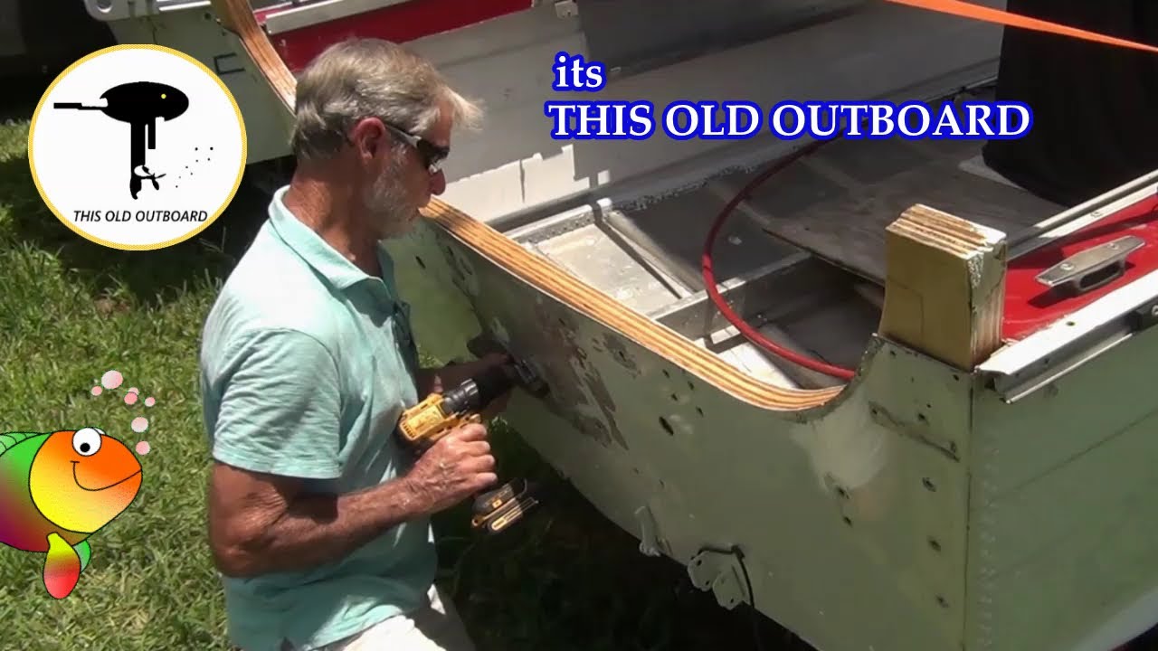Starcraft 16' Boat Transom - I'm Done !