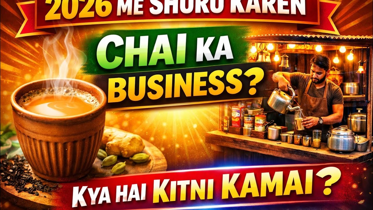 2026 me shuru kare chai ka Business by pujari kumar 