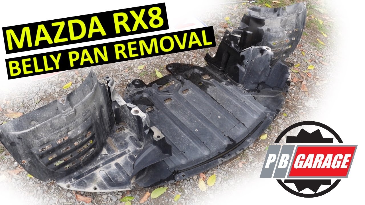 Mazda RX8 Belly Pan Removal