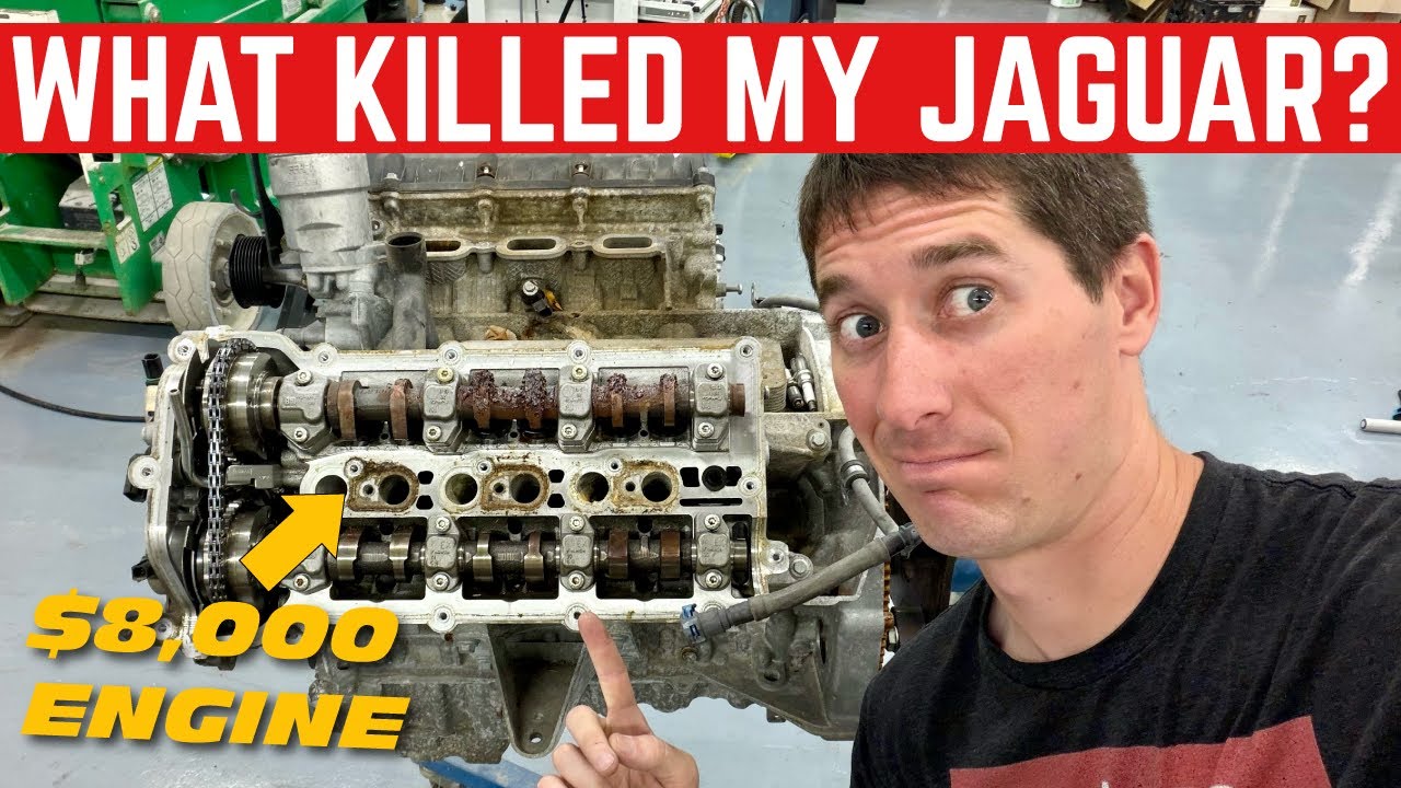 HERE'S WHAT KILLED MY $8,000 JAGUAR F-TYPE ENGINE (LOCKED UP TIGHT)