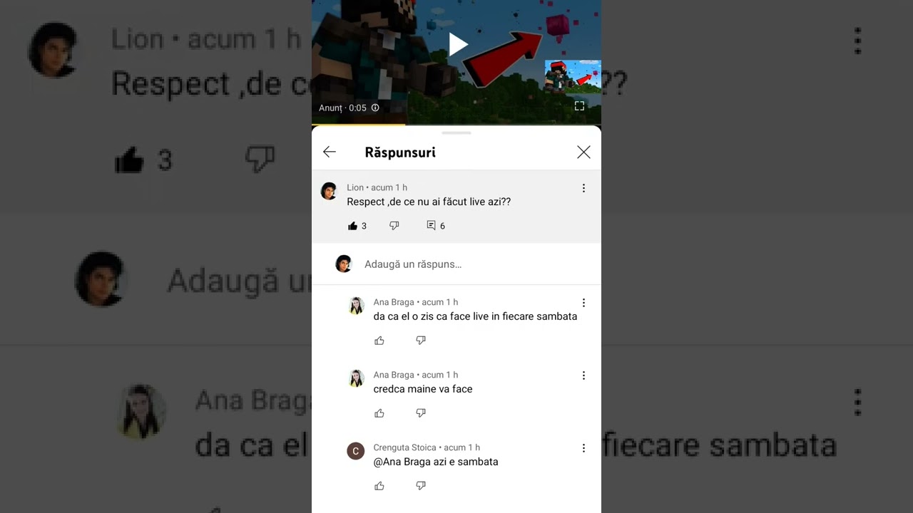 Kolpir mi-a răspuns la comentariu!!!😀😀😀