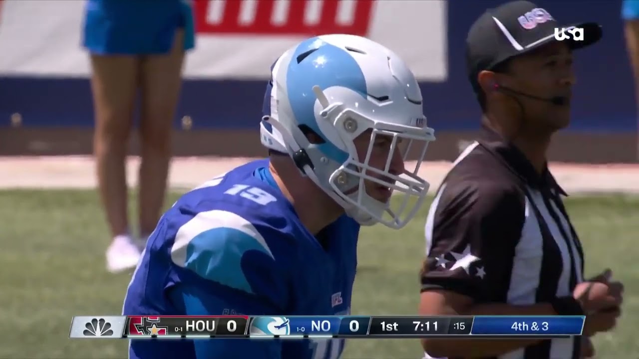 April 22, 2023 - USFL - Houston Gamblers @ New Orleans Breakers