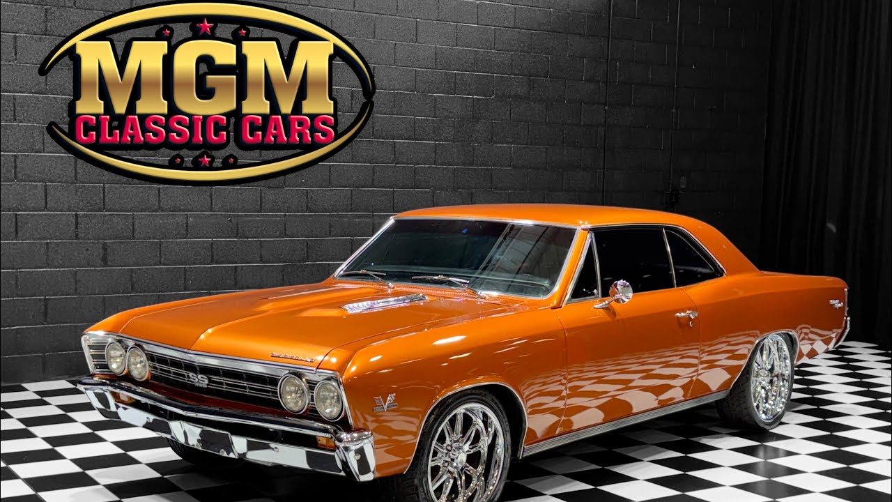 1967 Chevrolet Chevelle custom pro touring restomod for sale Visit our website Mgmclassiccars.com