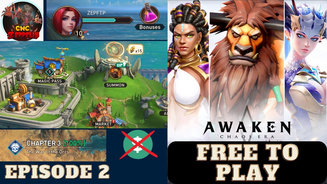 Awaken: Chaos Era - Free to Play - Episode 2 (For Beginners)