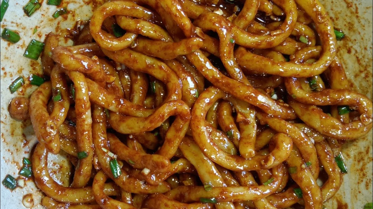 Korean Potato Noodles | Spicy Korean Noodles | Ppnagavlog