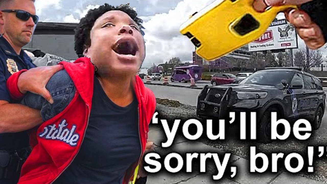 When Super Entitled Karen Messed With The Wrong Cops,Traffic Stop Explodes Into 5 Felonies