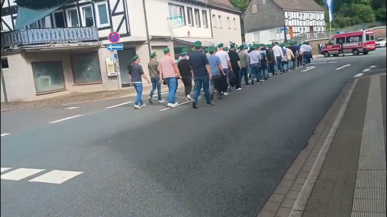 Schützenfest Samstag in Elspe, den 2.8.25
