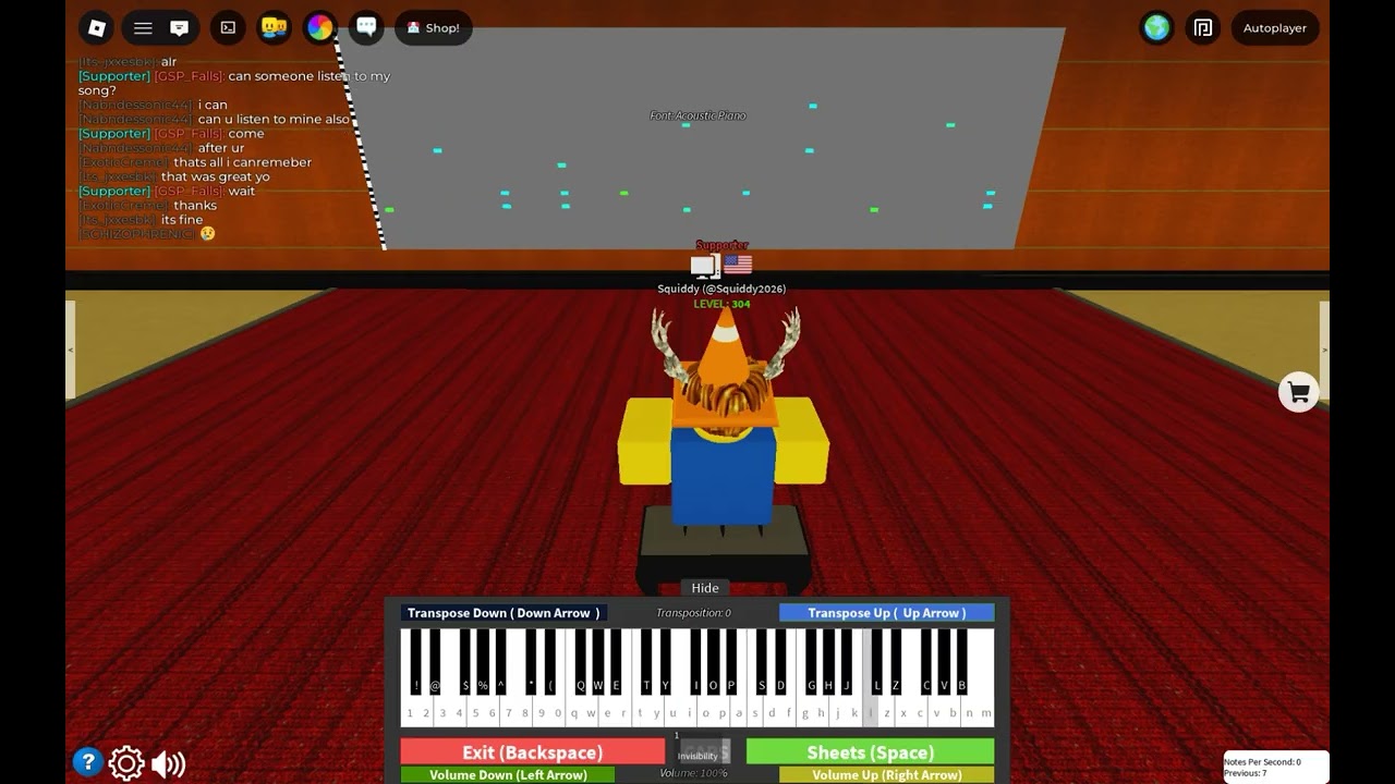 His theme - Undertale | Roblox piano sheets