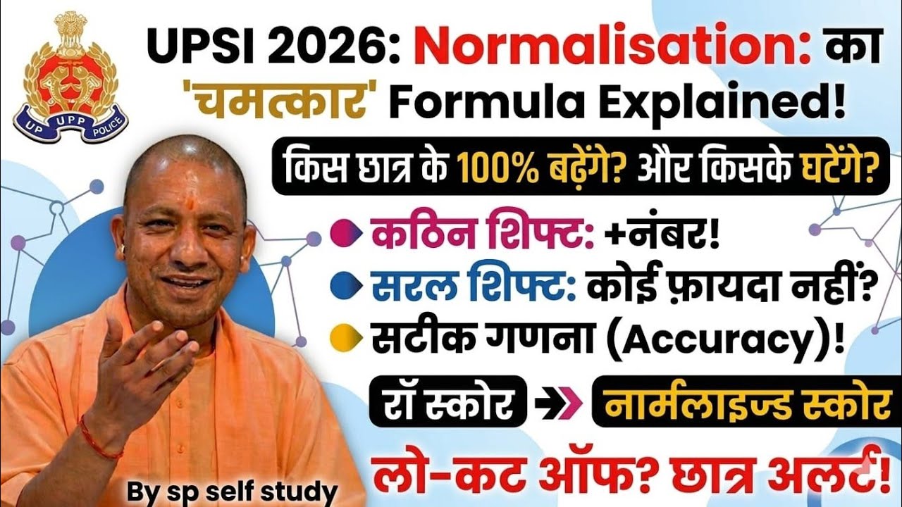 🔥UPSI EXAM NORMALISATION 2026 | 🎯UPSI NORMALISATION 2025/26 | 🎊UPSI cut off 2026