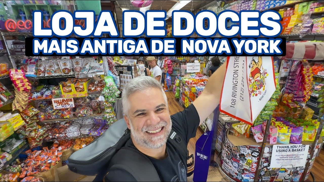 Essa loja é o PARAÍSO DOS DOCES em Nova York! 🍫