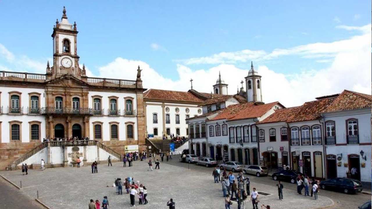 【4K】Walking tour around Ouro Preto - Minas Gerais - Brazil (60 FPS)